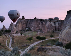 Globos en Cappadocia