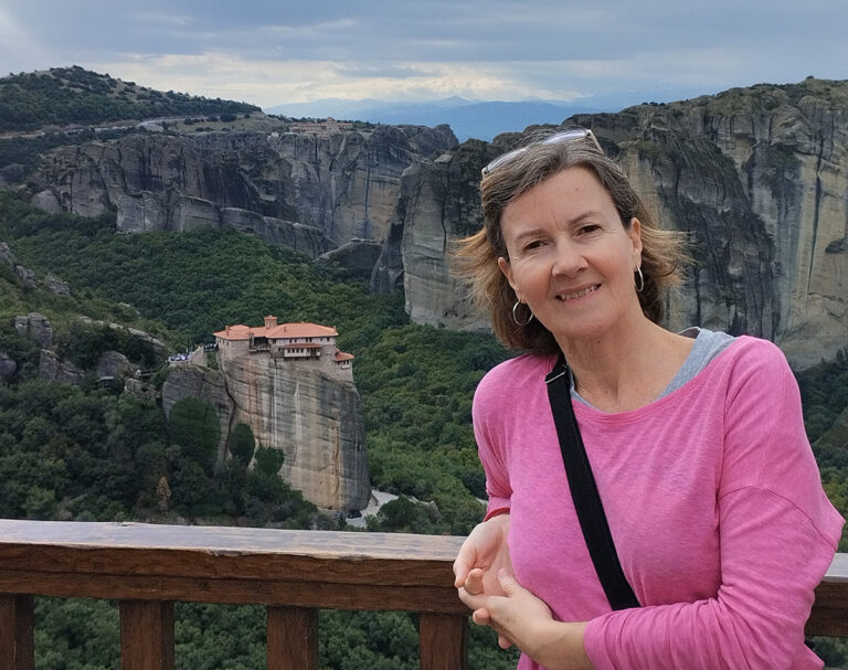 Yo en Meteora